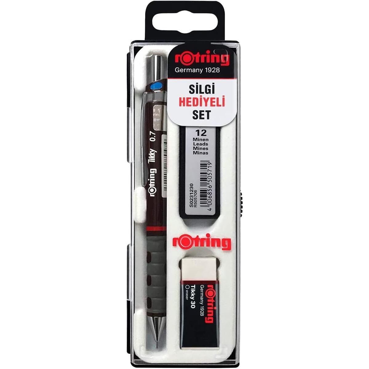 Rotring Tikky Bordo 0.7 Uçlu 3 Lü set