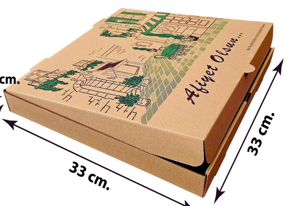 PİZZA KUTUSU 33 CM