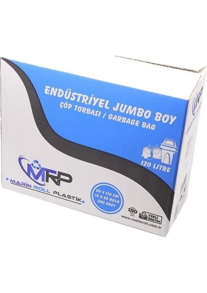 Çöp Torbası Jumbo Boy 80*110 Endüstriyel 800 GR