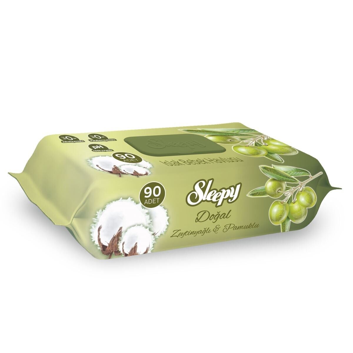 SLEEPY ZEYTİN YAĞLI ISLAK MENDİL