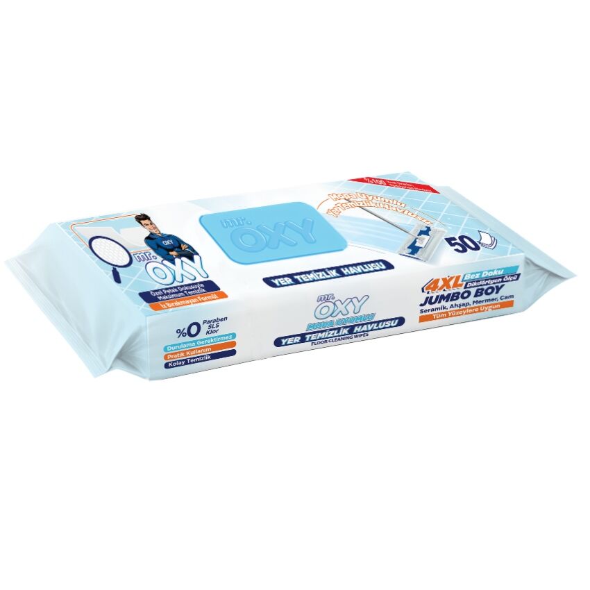 MR OXY YER TEM.  HAVLUSU MOP UYUMLU 50 Lİ