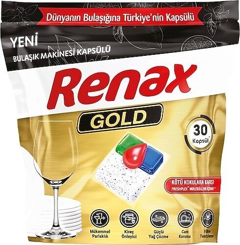Gold Hepsi Bir Arada Bulaşık Tableti 30'Lu