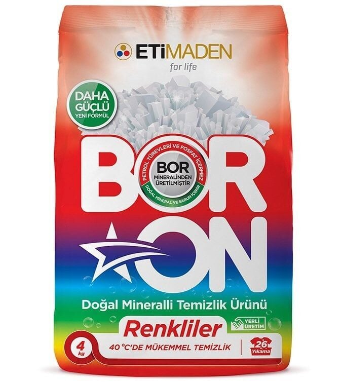 Doğal Mineralli Toz Temizlik Ürünü 4 KG Renkliler
