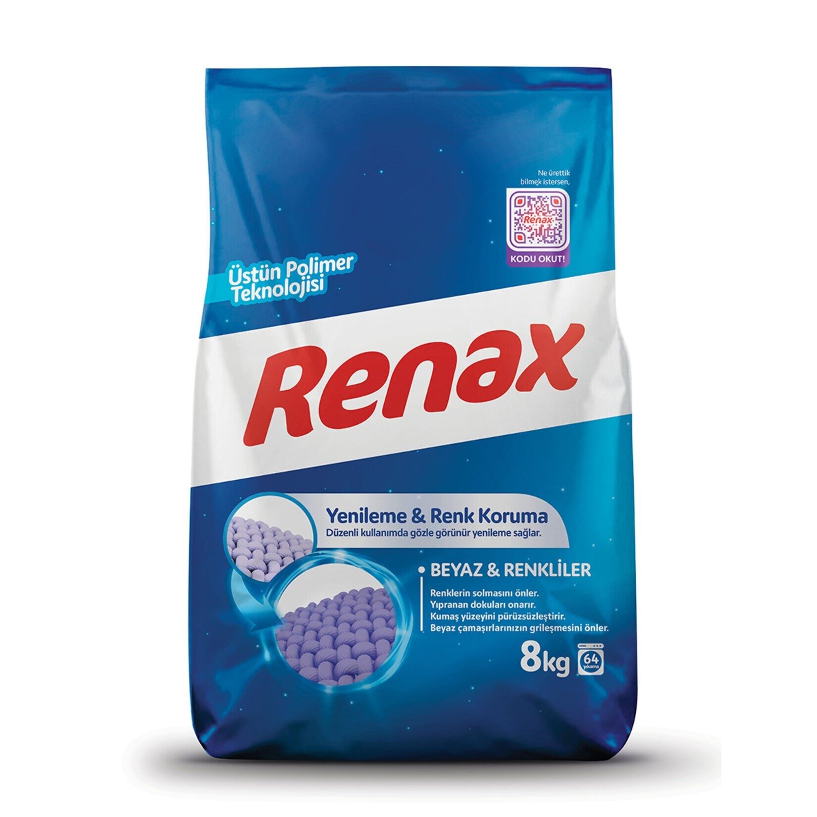 Beyaz Ve Renkliler İçin Matik Toz  Deterjan 8KG