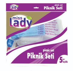 Piknik Seti 5'Li