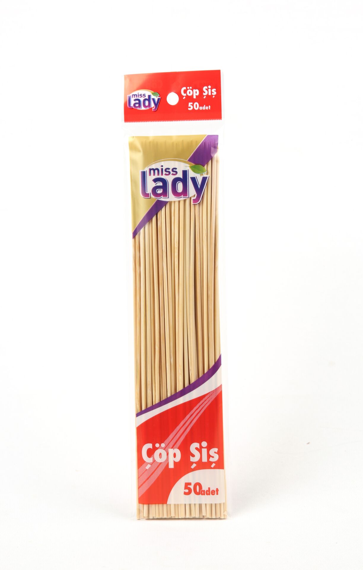 Çöp Şiş 25 Cm 50 Adet