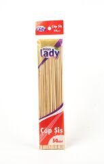 Çöp Şiş 25 Cm 50 Adet