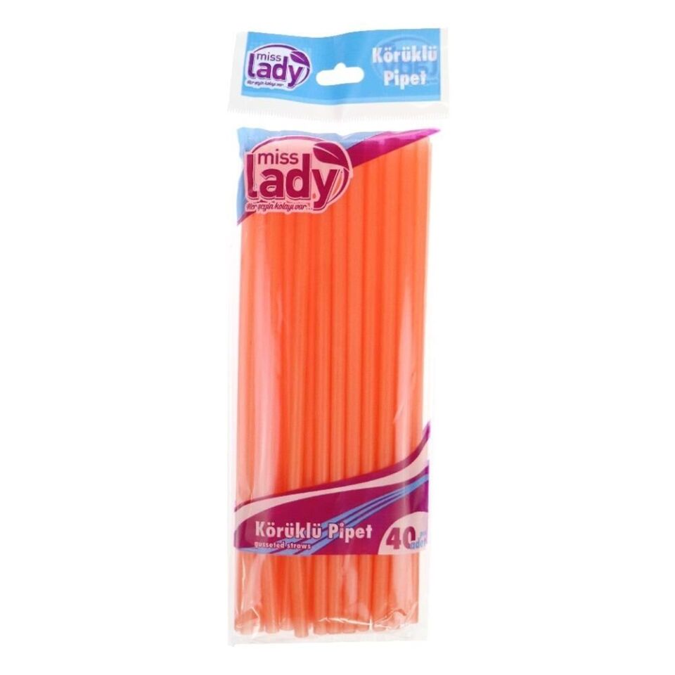 Körüklü Pipet 40 Adet