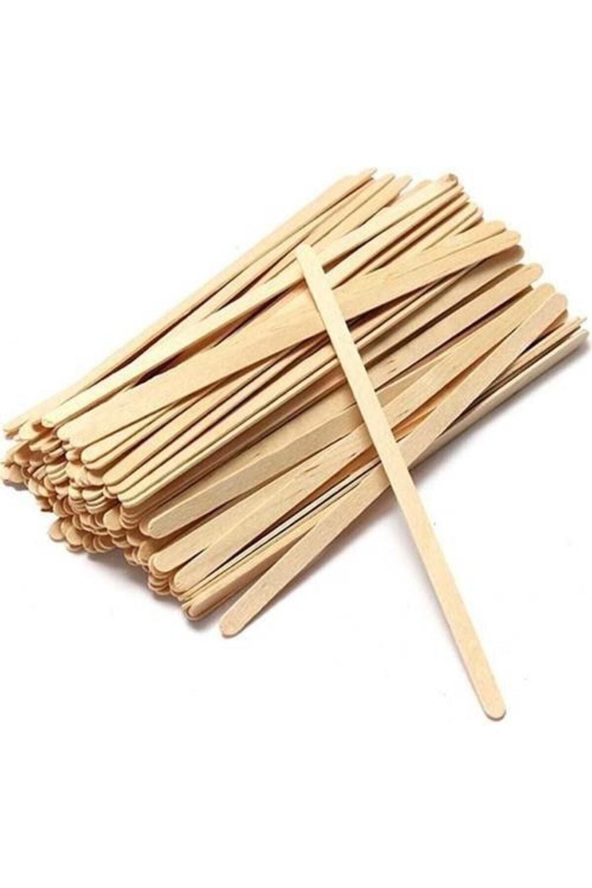 Çay Kahve Ahşap Karıştırma Çubuğu