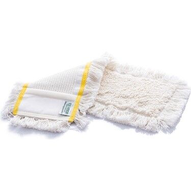 Zincir Dikiş Nemli Mop 40 CM Beyaz