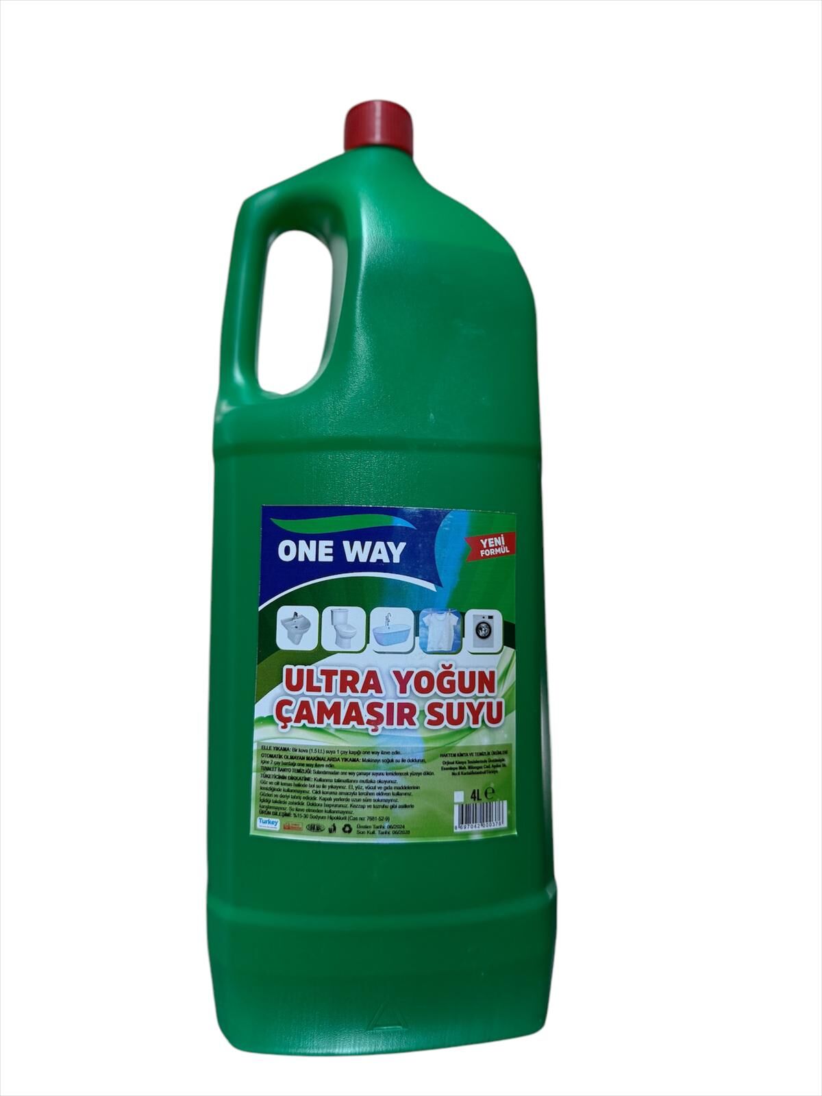 Ultra Yoğun Çamaşır Suyu 4 Litre