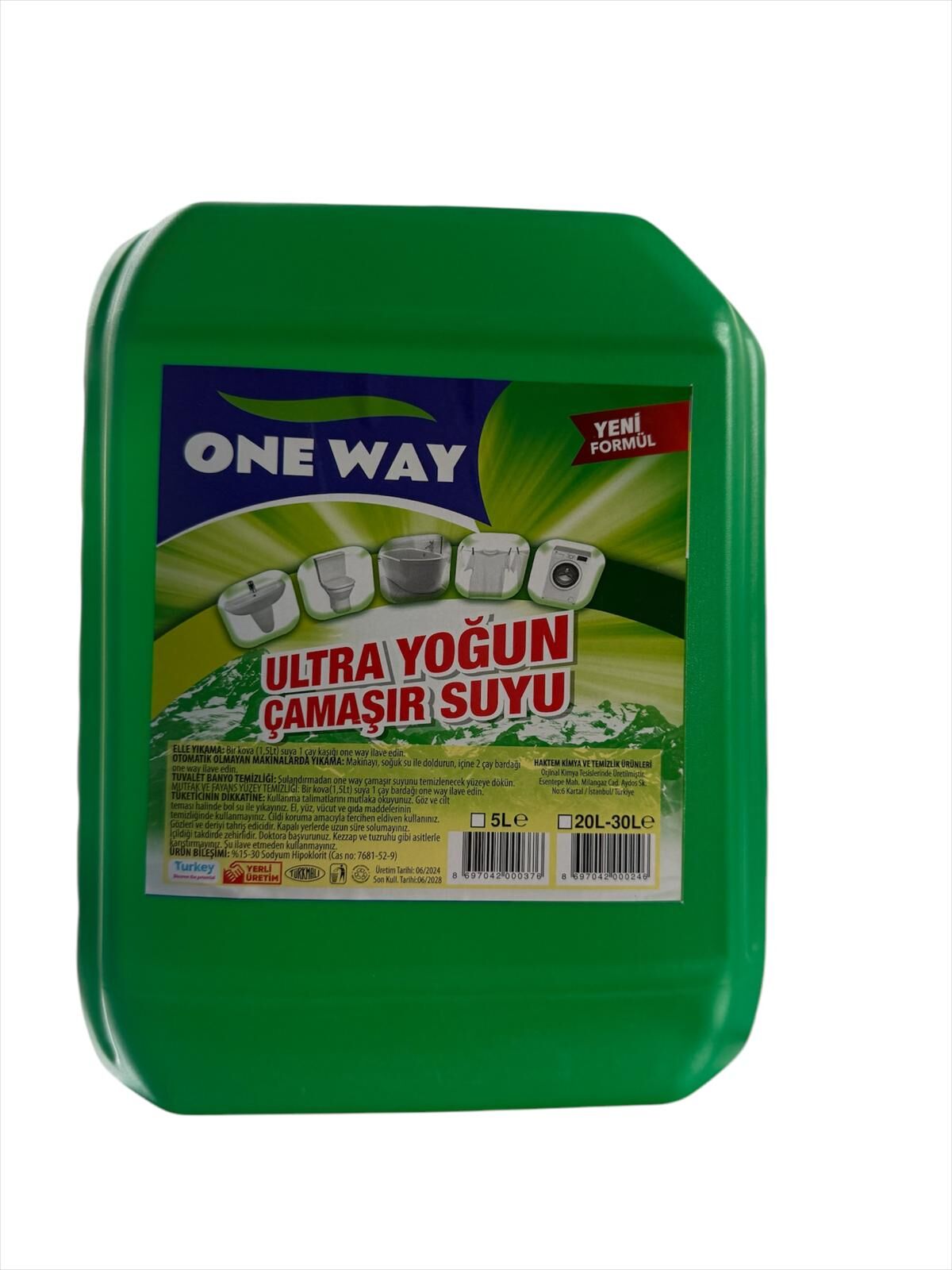 Ultra Yoğun Çamaşır Suyu 5 Litre