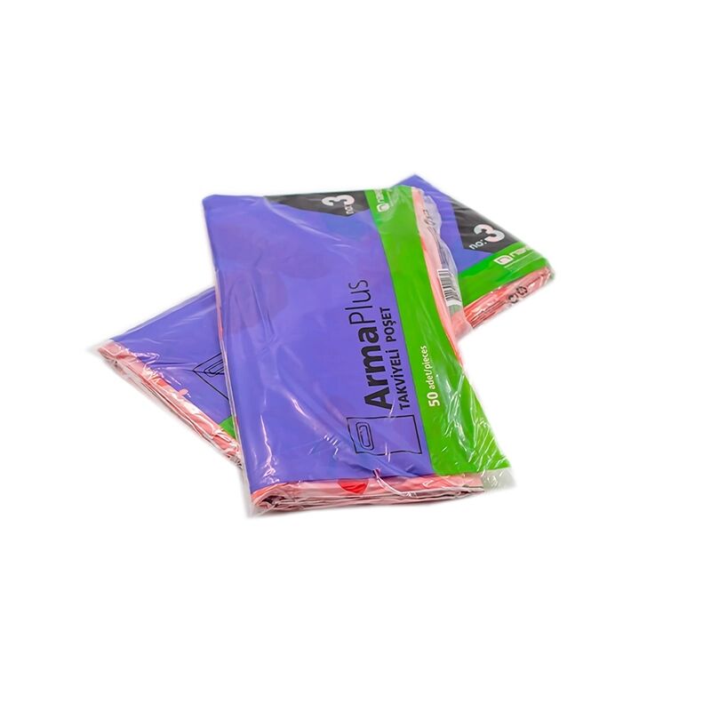 Takviyeli Poşet 33x45 3 Numara Renkli