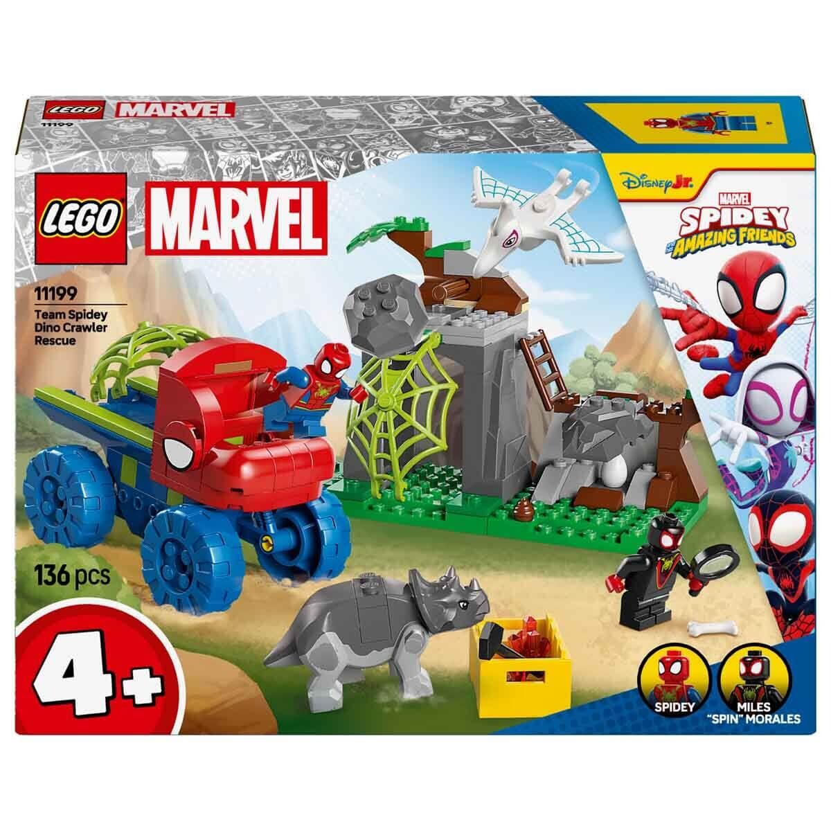 Marvel Spidey Ekibi Dinazor Kamyonlu Kurtarma