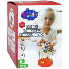 Ahşap Kutuda Mini Boncuklu Koordinasyon
