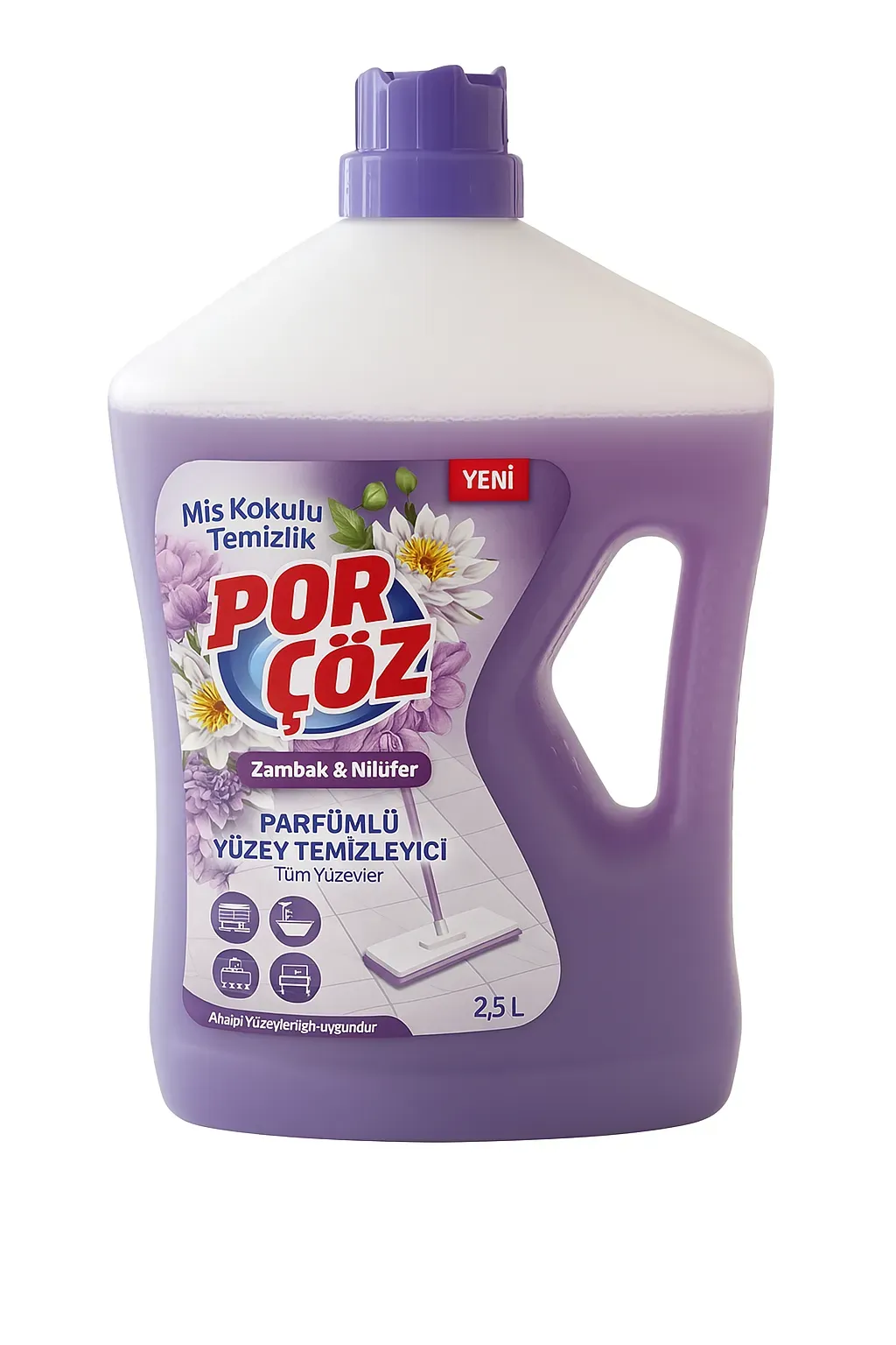Parfümlü Yüzey Temizleyici 2.5 Litre
